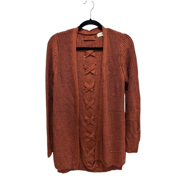 PINQUE Women's Bronze Cardigan SMALL - Picture 1 of 3